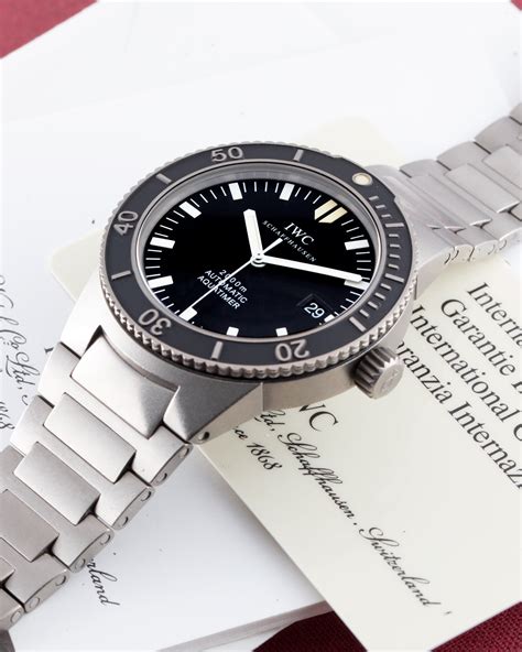 iwc aquatimer 3536 vendo|fratello iwc aquatimer bezel.